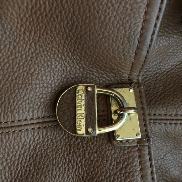 Calvin Klein Brown Leather Purse - Picture 3 of 3
